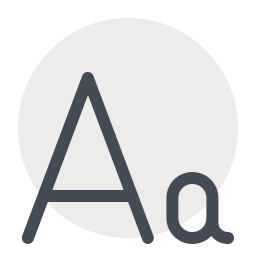 Aa  Icon