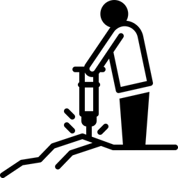 Hartbohren  Symbol