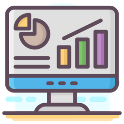 Business Statistics  Icon