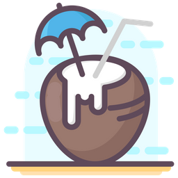 Coconut Water  Icon