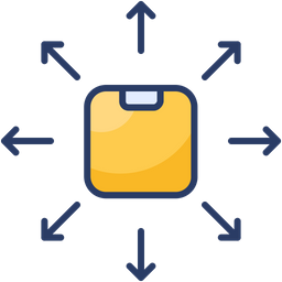 Distribution  Icône