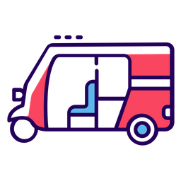 Auto Rickshaw  Icon