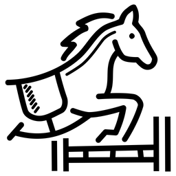 Pferdesport  Symbol