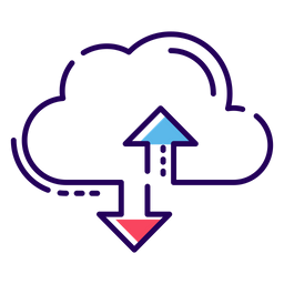 Cloud computing  Icône