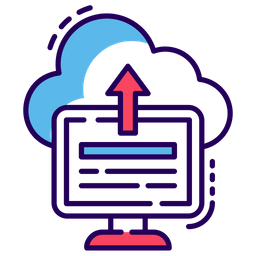 클라우드 업로드  아이콘