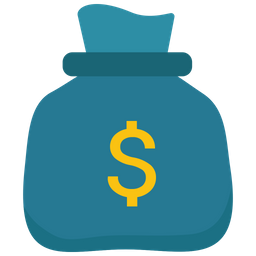 Money Bag With Dollar Sign Payment Finance Icon