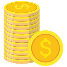 Coins stack  Icon