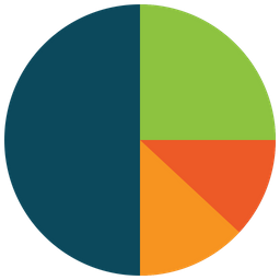 Circular chart  Icon