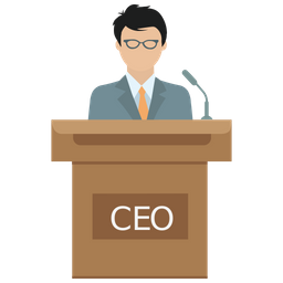 Ceo Business Businessman Icon