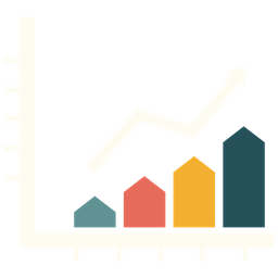 Gráfico de barras  Ícone