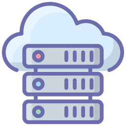 Cloud Server  Icon