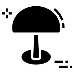 Schlafzimmerlampe  Symbol