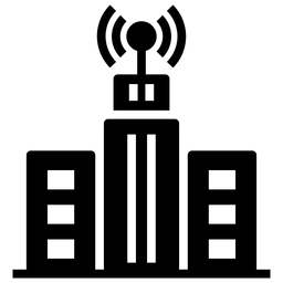 Rundfunksender  Symbol