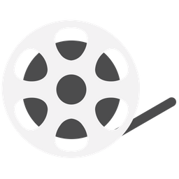 Rolo de filme de cinema  Ícone