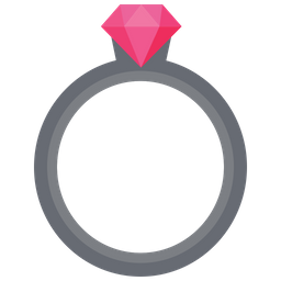 Diamond engagement ring  Icon