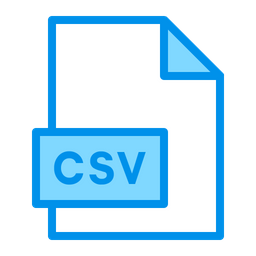 CSV  아이콘