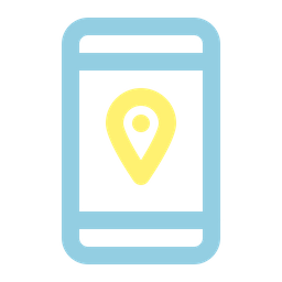 Mobile Location  Icon