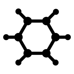 Benzene Molecule  Icon