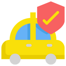 Secure taxi  Icon