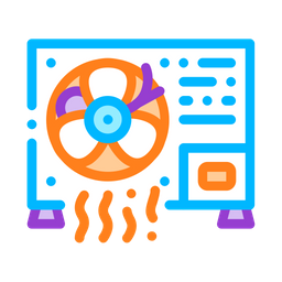 Compressor de ar condicionado  Ícone