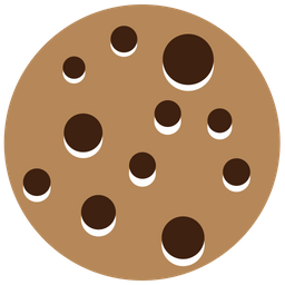 Chocolate chip cookie  Icon