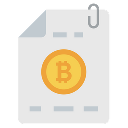 Bitcoin-Datei  Symbol