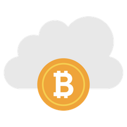 Bitcoin Cloud  Icon