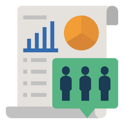 Inference Statistics  Icon