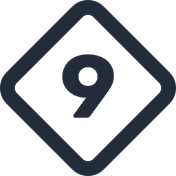 Nine number  Icon