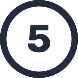 Five number  Icon