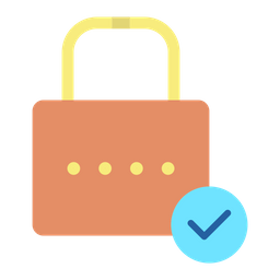 Approved Lock  Icon