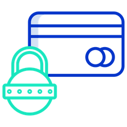 Lock Credit Card  Icon