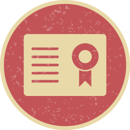 Certificate  Icon