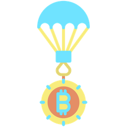 Bitcoin Air Balloon  Icon