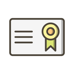 Certificate  Icon