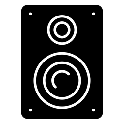 Elektronischer Lautstärkelautsprecher  Symbol