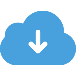 Cloud-Download  Symbol