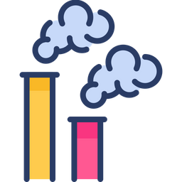 Poluição do ar  Ícone