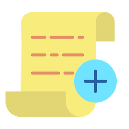 Add Document  Icon
