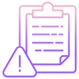 Notas de precaución  Icono