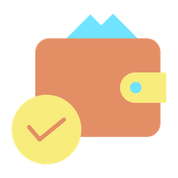 Approved Payment Wallet  Icon