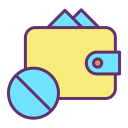 Block Payment Wallet  Icon