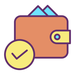 Approved Payment Wallet  Icon