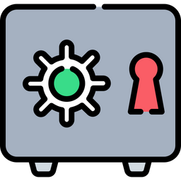 Bank Safe  Icon