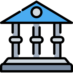 Bank Building  Icon