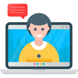 Online Meeting  Icon