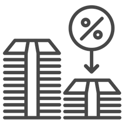 Interest Rates  Icon