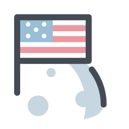 American Flag  Icon