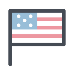 American Flag  Icon