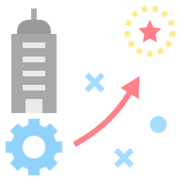 Estrategia de negocios  Icono